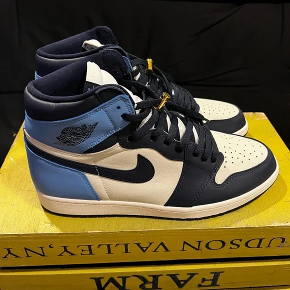 Jordan | Shoes | Jordan Retro High Obsidian Size 12 | Poshmark display picture 1
